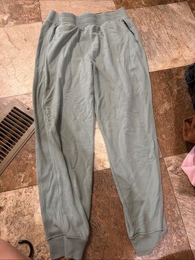 Men's Light Sage Green Casual Jogger Pants